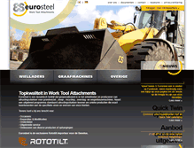 Tablet Screenshot of eurosteel.nl